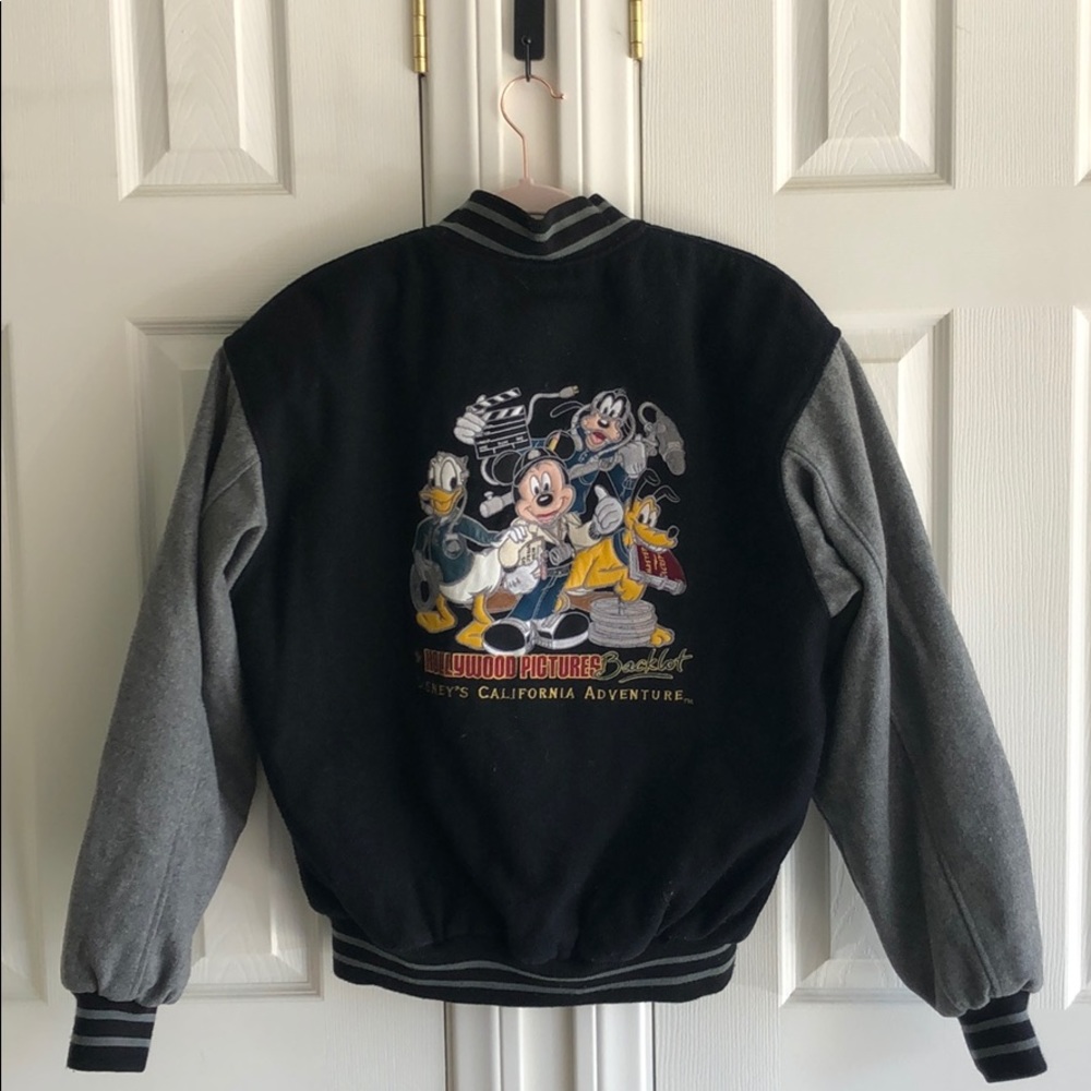 vintage disney mickey varsity jacket